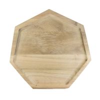 TAK Design - Hout Polygon Blis Dienblad M - Hout - Bruin - thumbnail