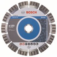 Bosch Accessoires Diamantdoorslijpschijf Best for Stone 180 x 22,23 x 2,4 x 12 mm 1st - 2608602644