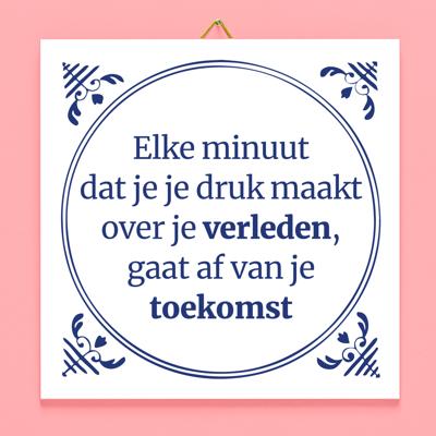 Tegeltje Elke Minuut