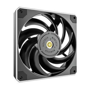 MONTECH Metal120 PWM PC-ventilator Zwart (b x h x d) 120 x 120 x 25 mm