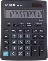 MAUL MXL 12 calculator Desktop Rekenmachine met display Zwart - thumbnail