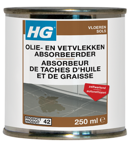 HG Vloeren Tegel & Natuursteen Olie - en Vetvlekken Absorbeerder