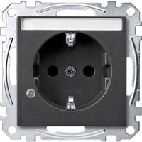 Merten MEG2303-0414 Wandcontactdoos System M Antraciet 1 stuk(s)