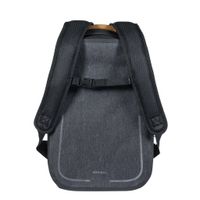 Basil urban dry backpack - waterdichte fietsrugzak - grijs
