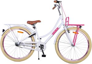 Volare Excellent Kinderfiets - Meisjes - 26 inch - Wit - 3 versnellingen