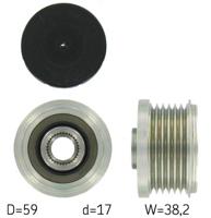 Dynamovrijloop SKF, u.a. für Fiat, Peugeot, Citroën