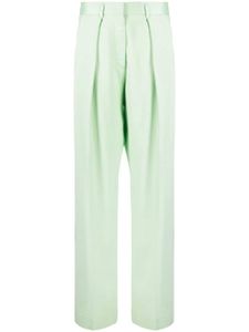 Forte Forte pantalon ample à pinces - Vert