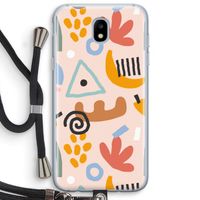 Abstract: Samsung Galaxy J5 (2017) Transparant Hoesje met koord
