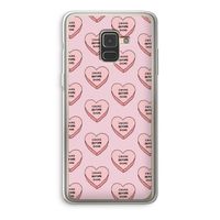 Chicks before dicks: Samsung Galaxy A8 (2018) Transparant Hoesje Chicks before dicks: Samsung Galaxy A8 (2018) Transparant Hoesje