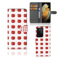 Samsung Galaxy S21 Ultra | Book Cover | Paprika Red