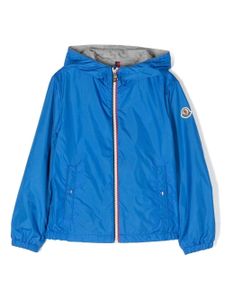 Moncler Enfant veste matelassée à capuche - Bleu