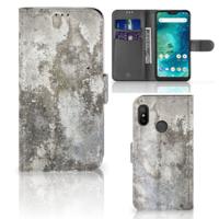 Xiaomi Mi A2 Lite | Bookcase | Beton Print