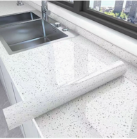 MarbleShield - Luxe Zelfklevende Marmerfolie voor Keuken & Meubels