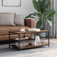Salontafel Oud Hout 90 x 49 x 40 cm Bewerkt hout