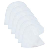 Witte kaboutermuts/dwergenmuts - 6x stuks - volwassenen - puntmuts - verkleedkleding voor volwassene