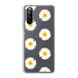 Margrietjes: Sony Xperia 10 III Transparant Hoesje