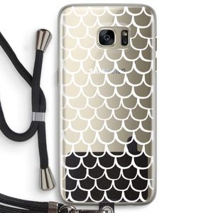 Dakpannetjes: Samsung Galaxy S7 Edge Transparant Hoesje met koord