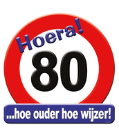 Huldeschild 80 jaar