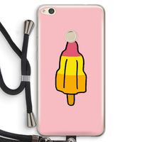 Raketijsje: Huawei Ascend P8 Lite (2017) Transparant Hoesje met koord