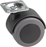 Metafranc dubbel wiel parket 50mm plaat - wu0800310