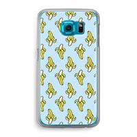 Bananas: Samsung Galaxy S6 Transparant Hoesje - thumbnail