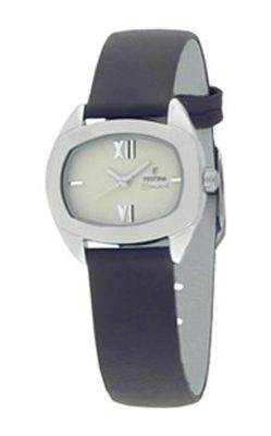 Horlogeband Festina F16013-4 Leder Bordeaux 16mm