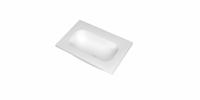 Wastafel INK Reflekt 600x400x15 mm Mat wit 3407700 Wastafel INK Reflekt 600x400x15 mm Mat wit 3407700