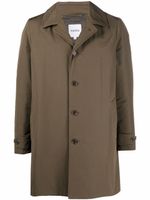 ASPESI manteau à simple boutonnage - Vert