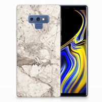 Samsung Galaxy Note 9 TPU Siliconen Hoesje Marmer Beige