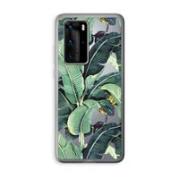 Bananenbladeren: Huawei P40 Pro Transparant Hoesje