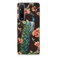 Sony Xperia 1 V | TPU Hoesje | Pauw met Bloemen