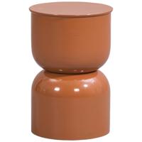 Leen Bakker - Bijzettafel Sevilla - 46,5xØ31 Cm - Zink - Oranje - 32.5x64x48 Cm Leen Bakker - Bijzettafel Sevilla - 46,5xØ31 Cm - Zink - Oranje - 32.5x64x48 Cm