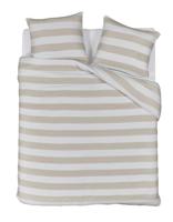 Riviera Maison Striped Zand dekbedovertrek