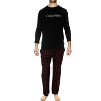 Calvin Klein Holiday PJ Woven LS Pant Set - thumbnail