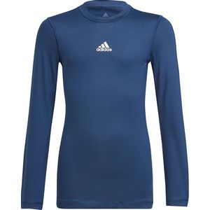 adidas Thermo Longsleeve Techfit Kids - Opruiming - Kleding - Dark Blue - maat 140