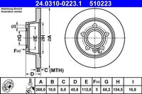 Powerdisc Remschijf 24031002231