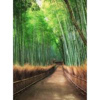 Fotobehang - Bamboo Grove Kyoto 192x260cm - Vliesbehang - thumbnail