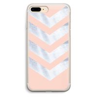 Marmeren pijlen: iPhone 7 Plus Transparant Hoesje