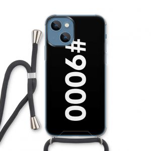 #9000: iPhone 13 mini Transparant Hoesje met koord