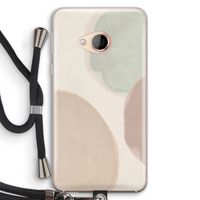 Geo #8: HTC U Play Transparant Hoesje met koord Geo #8: HTC U Play Transparant Hoesje met koord