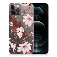 Smartphone hoesje iPhone 12 Pro Max Watercolor Flowers