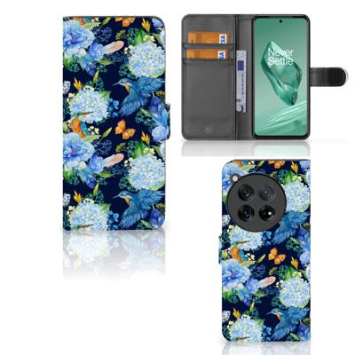 Telefoonhoesje | Met pasjeshouder | voor OnePlus 12 IJsvogel