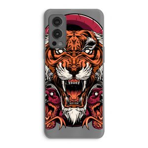 Tiger and Rattlesnakes: OnePlus Nord 2 5G Transparant Hoesje