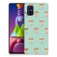 Samsung Galaxy M51 TPU Hoesje Pups - thumbnail