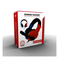 Qware Headset rood / blauw