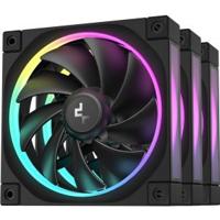 DeepCool FL12-3 in 1 Computer behuizing Ventilator 12 cm Zwart 3 stuk(s)