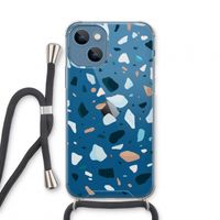 Terrazzo N°13: iPhone 13 mini Transparant Hoesje met koord