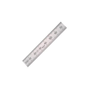 Helios Preisser Stalen liniaal | lengte 1000 mm | staal buigzaam | verdeling B = mm/1/2 mm | 1 stuk - 0460229
