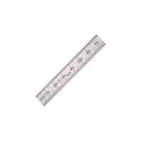 Helios Preisser Stalen liniaal | lengte 1000 mm | staal buigzaam | verdeling B = mm/1/2 mm | 1 stuk - 0460229