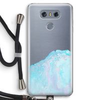 Fantasie pastel: LG G6 Transparant Hoesje met koord
